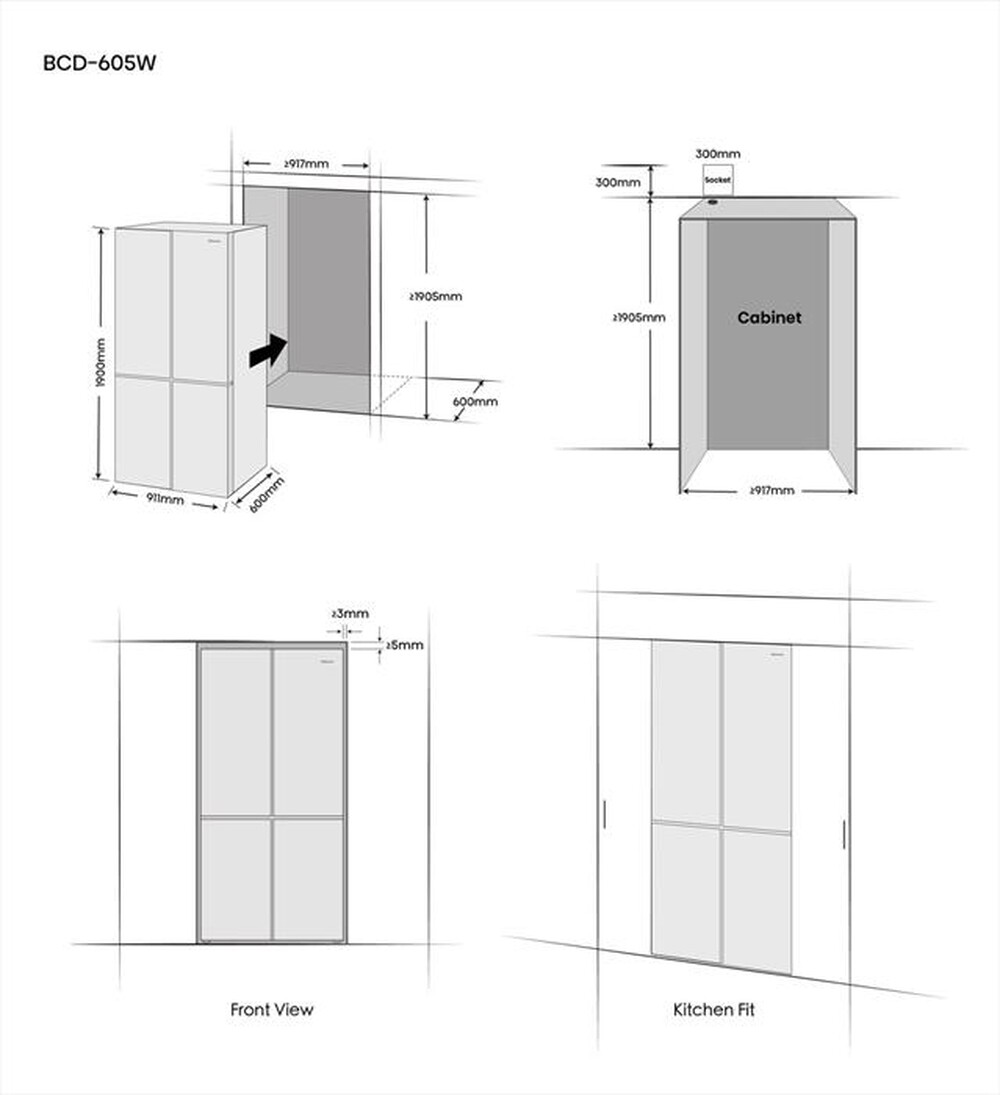 Immagine del prodotto HISENSE - RQ768N4GVE-Grigio