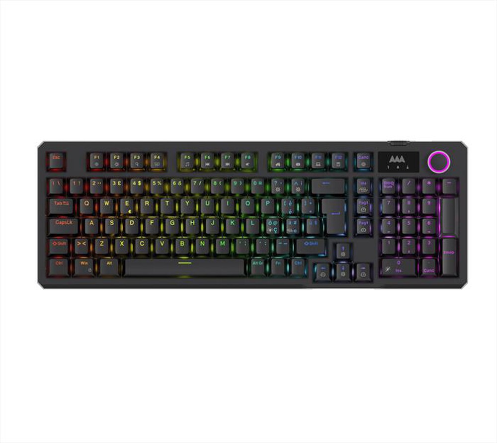 Immagine del prodotto AAAMAZE - TASTIERA GAMING MASTERMIND 2 MECHANICAL RG-Nero