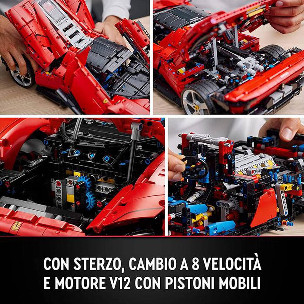 "LEGO - TECHNIC FERRARI - 42143-Rosso"