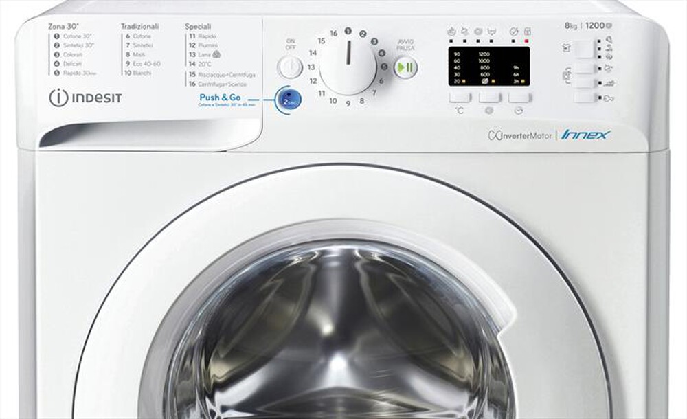 "INDESIT - Lavatrice INNEX BWA 81285X W IT 8 Kg Classe B-Bianco"