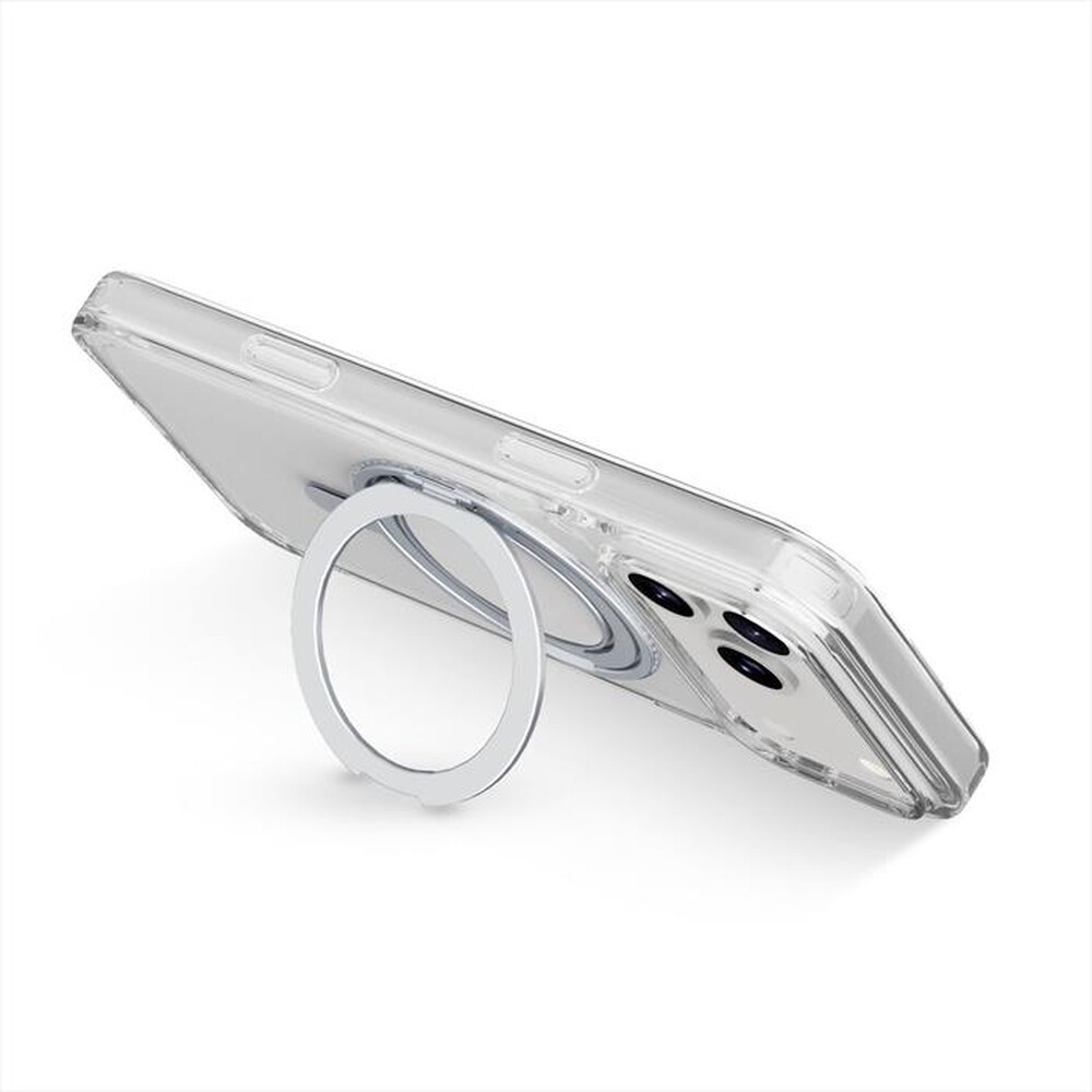 Immagine del prodotto CELLULARLINE - Custodia anello rotabile SPIN MAG IPHONE 17 PRO-Trasparente