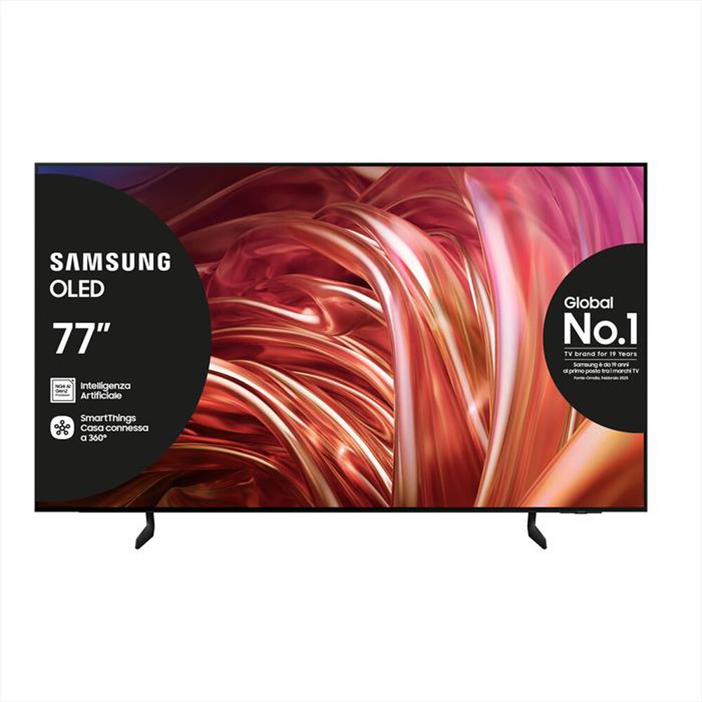 SAMSUNG - Smart TV OLED UHD 4K 77" QE77S85DAEXZT-GRAPHITE BLACK
