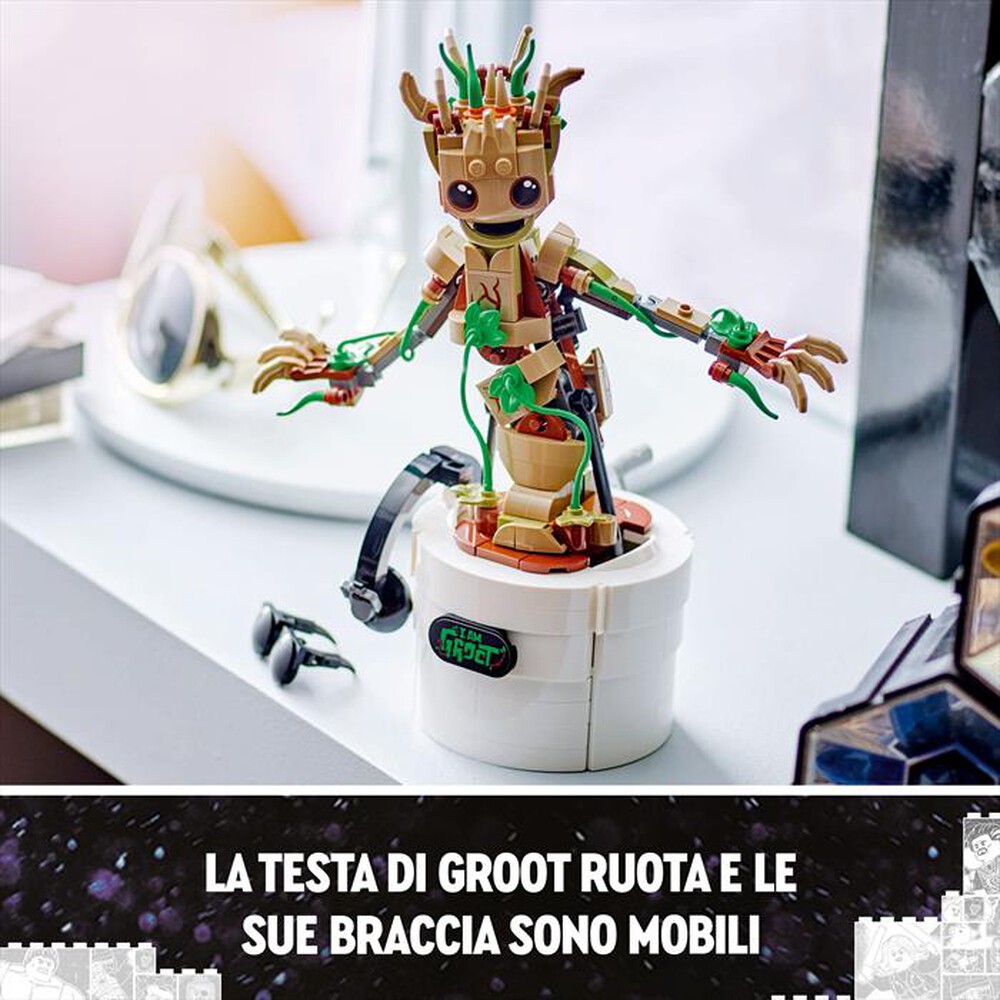 Immagine del prodotto LEGO - SUPER HEROES MARVEL Groot ballerino 76297