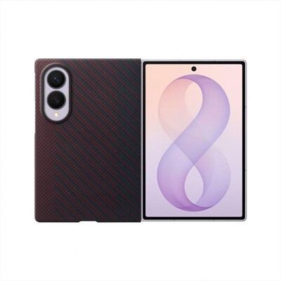 SAMSUNG - Custodia Carbon Magnet Case per Galaxy Z Fold8-Violet