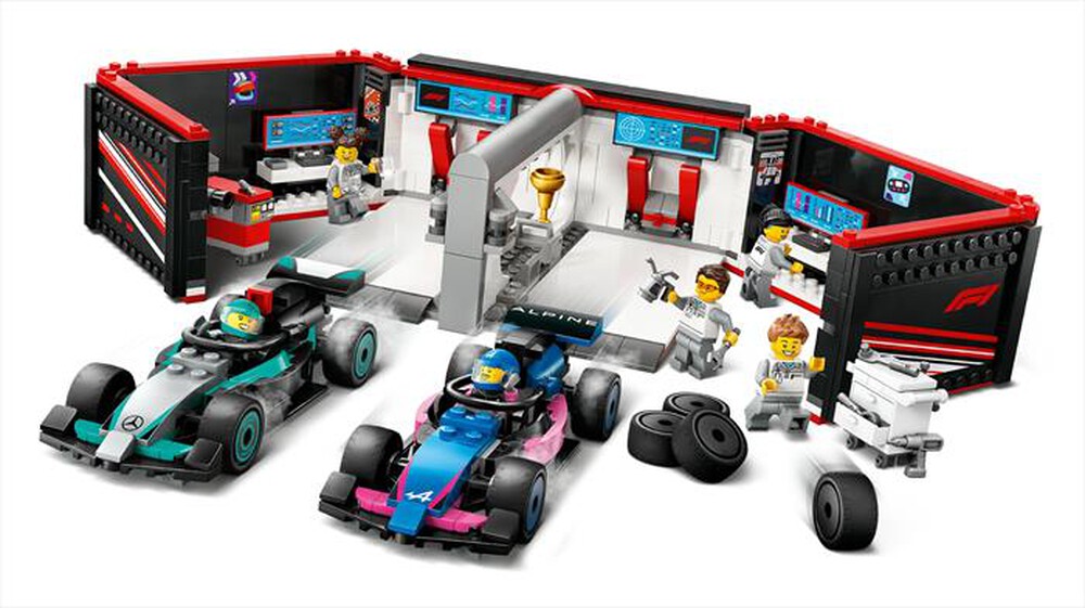 Immagine del prodotto LEGO - CITY F1 Garage con Mercedes-AMG e Alpine F1® 60444