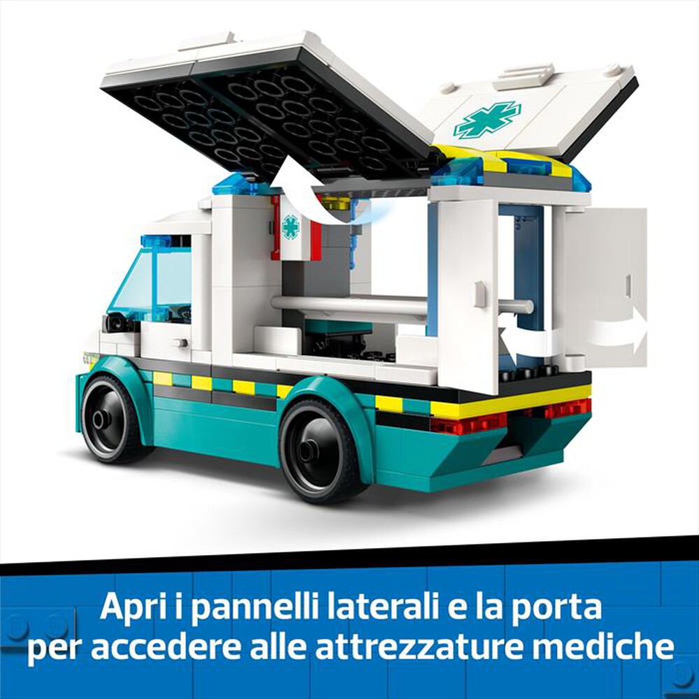 Immagine del prodotto LEGO - CITY GREAT VEHICLES Ambulanza di emergenza 60451