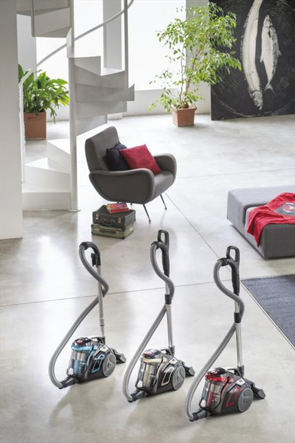 Immagine del prodotto HOOVER - Aspirapolvere a traino HP730ALG 011-Nero