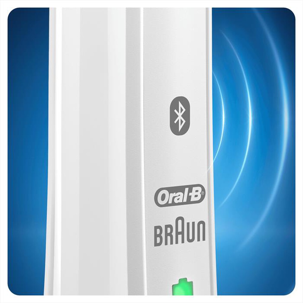 "ORAL-B - Spazzolino elettrico SMART 4 4100S CROSSACTION-Bianco"