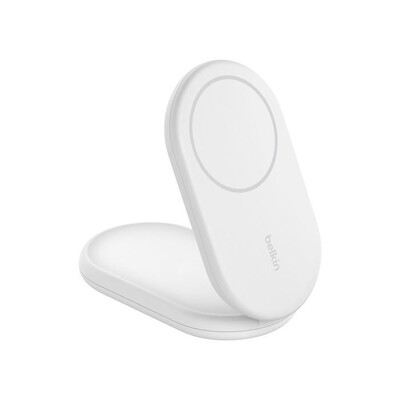 BELKIN - SUPPORTO DI RICARICA WIRELESS 15W QI2 - NO SPINA-Bianco