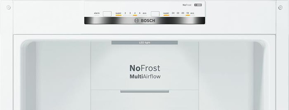 Immagine del prodotto BOSCH - Frigorifero Combinato KGN39VWEQ Classe E 203x60 cm-Bianco