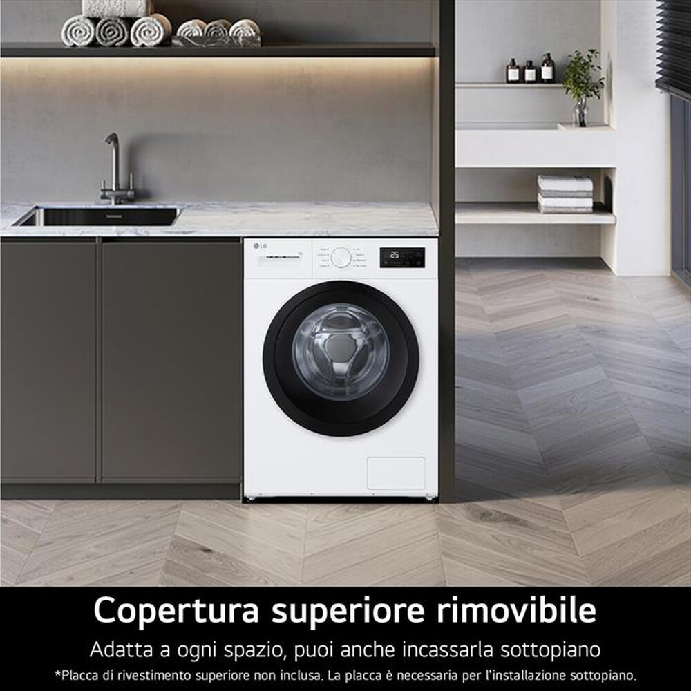 Immagine del prodotto LG - Lavatrice F4NA10S8NWK SERIE A1 8 Kg Classe A-White