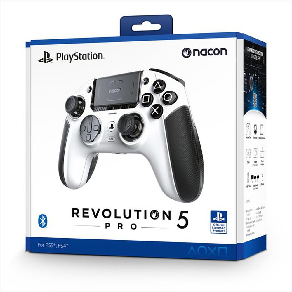 "NACON - OLP REVOLUTION 5 PRO CONTROLLER-Bianco"