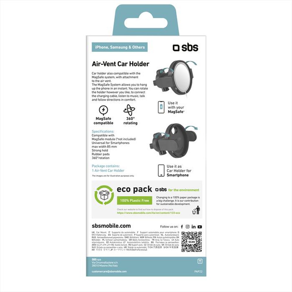 Immagine del prodotto SBS - TESUPCLIPMODMS