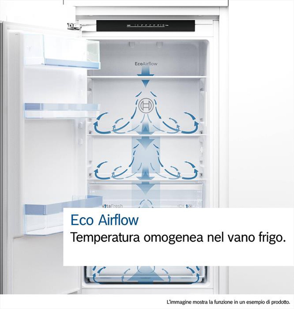 "BOSCH - Frigorifero combinato KBN965SE0 Classe E 383 lt-Bianco"
