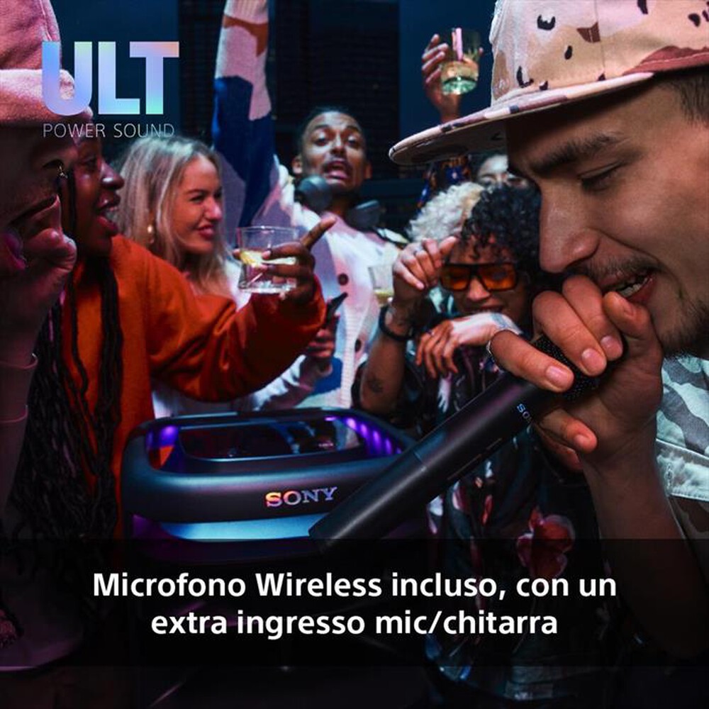 "SONY - Altoparlante Bluetooth SRSULT1000.CEL-nero"