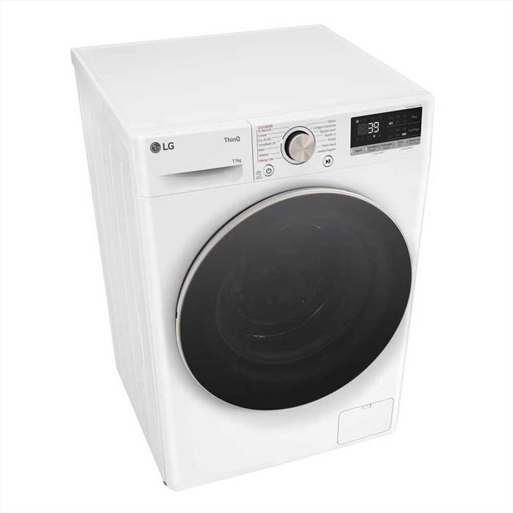 "LG - Lavatrice AI DD R7 F4R7011TSWG 11kg Classe A-Bianca"