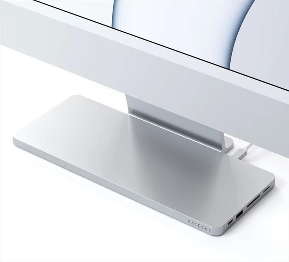 "SATECHI - USB-C SLIM DOCK - HUB PER IMAC 24\"-argento"