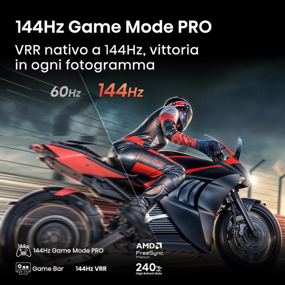 Immagine del prodotto HISENSE - Smart Tv Mini LED 55" 4K Ultra HD 55U79Q 144Hz-NERO