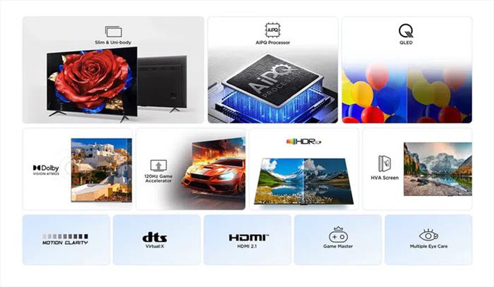 Immagine del prodotto TCL - Smart TV LED 4K 65" 65T69C-Nero