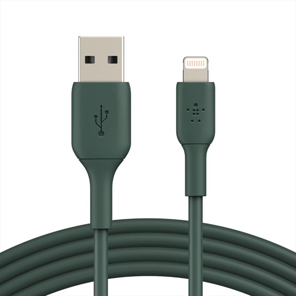 "BELKIN - CAVO DA LIGHTNING A USB-A 1M-midnight green"