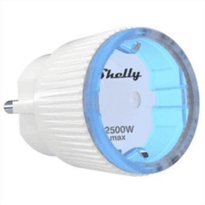 SHELLY - Presa di Corrente Wi-Fi Intelligente PLUG S-White