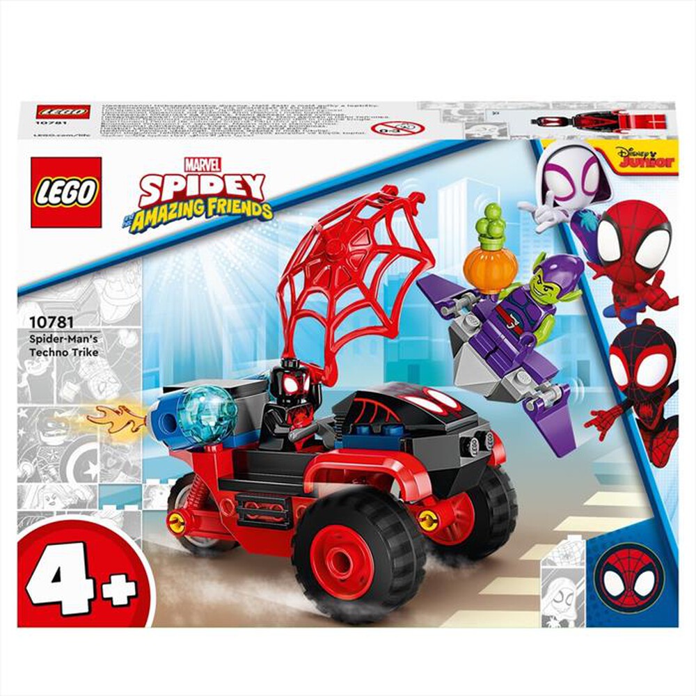 "LEGO - SPIDERMAN MILES MORALES: LA TECHNO TRIKE - 10781"