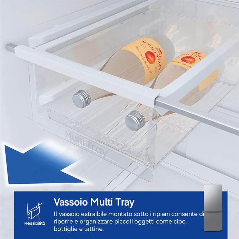 Immagine del prodotto SAMSUNG - Frigorifero combinato RB50DG602ES9EF Classe E-METAL INOX