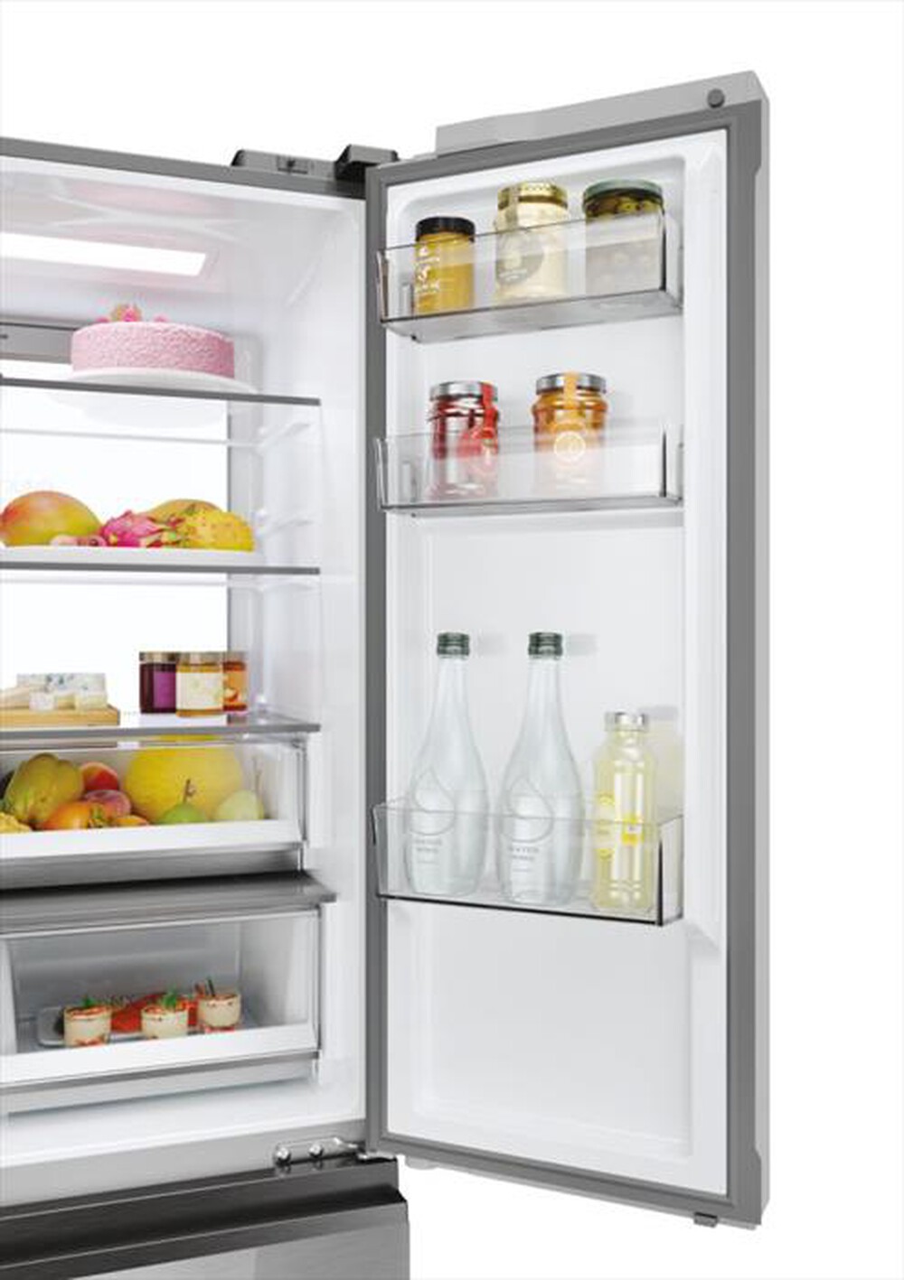 "HAIER - Frigorifero 4 porte HFR7819ENGC-Stainless steel"