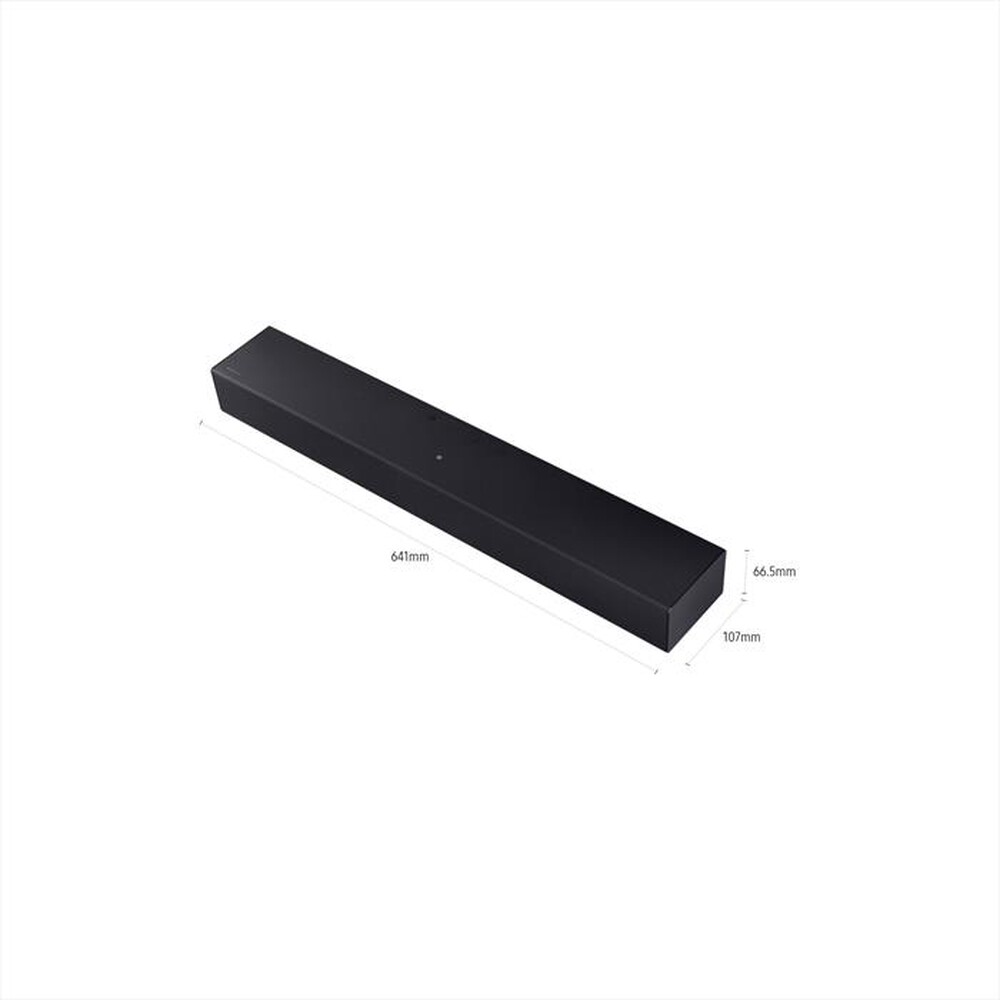 Immagine del prodotto SAMSUNG - Soundbar 2.0 canali HW-B400F/ZF-Titan Black