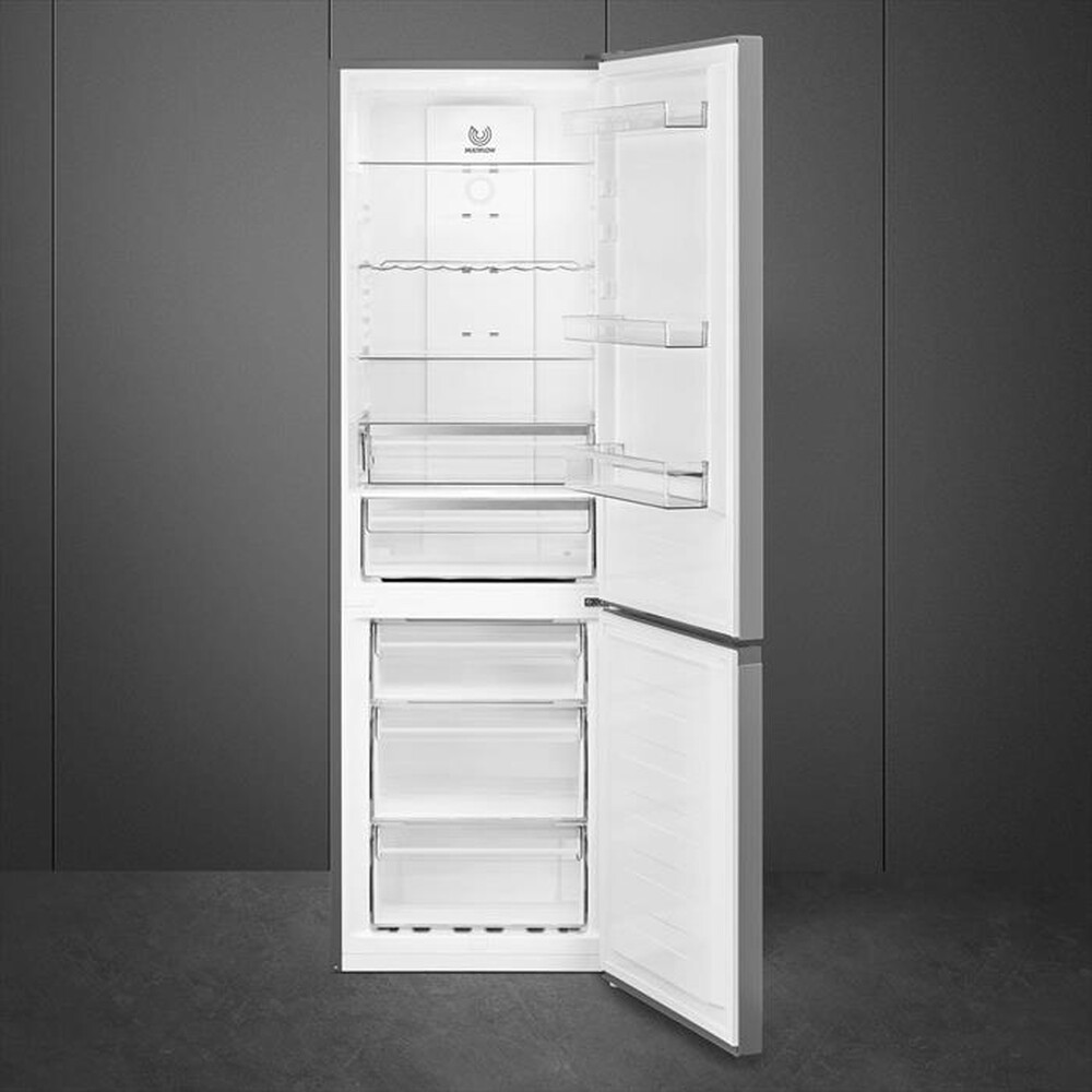 Immagine del prodotto SMEG - Frigorifero combinato RC18XDND Classe D 300 lt-Inox