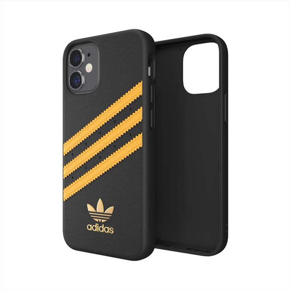"CELLY - EX7906 ADIDAS SAMBA COVER IPHONE 12 MINI-Nero/Oro"