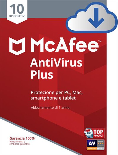 MCAFEE - AntiVirus Plus 10D