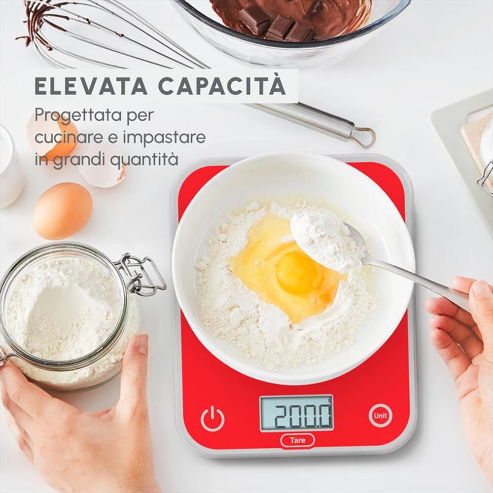 "MOULINEX - Bilancia da cucina BN50U3V0-Rosso"