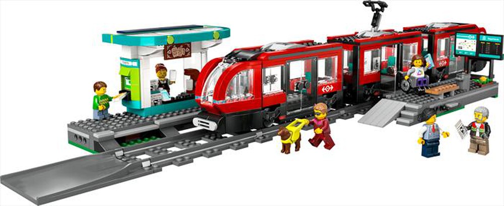 Immagine del prodotto LEGO - CITY TRAINS Tram e fermata del tram 60423