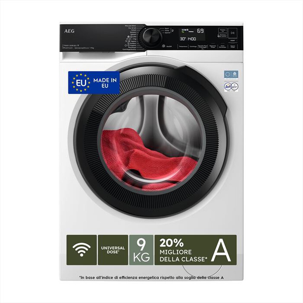 Immagine del prodotto AEG - Lavatrice LR7FH94VY 9 Kg Classe A-Bianco