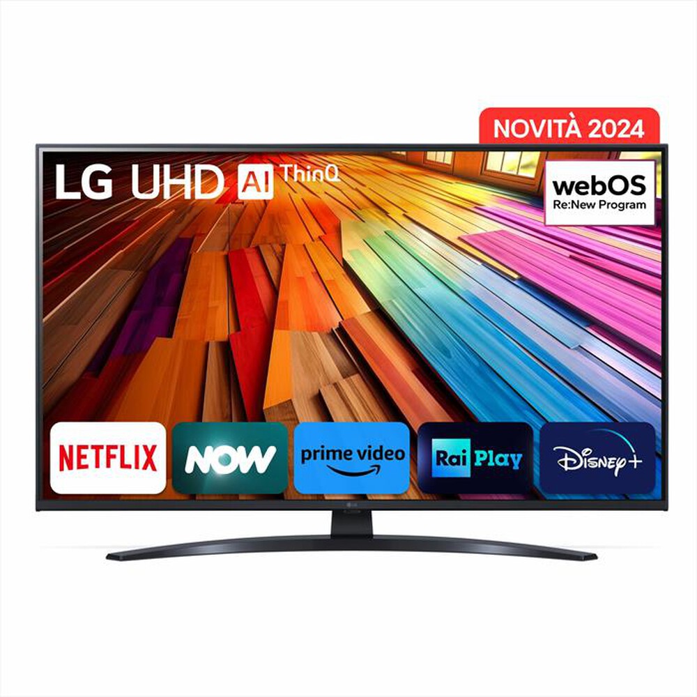 "LG - Smart TV LED Serie UT81 UHD 4K 43\" 43UT81006LA-Blu"