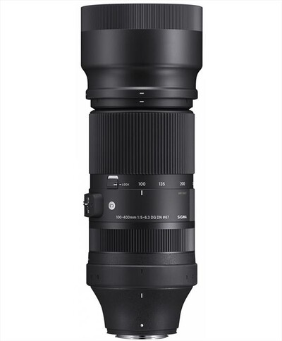 SIGMA - Obiettivo 100-400/5-6.3 (C) DG DN OS FUJI X MOUNT-Nero