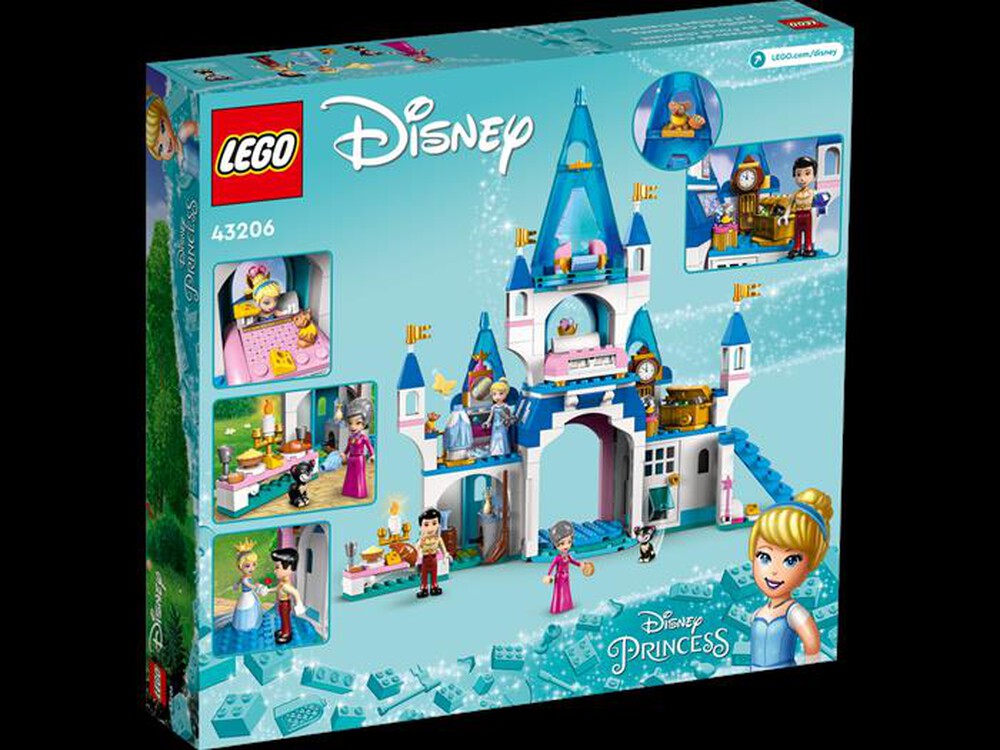 "LEGO - DISNEY IL CASTELLO DI CENERENTOLA - 43206"