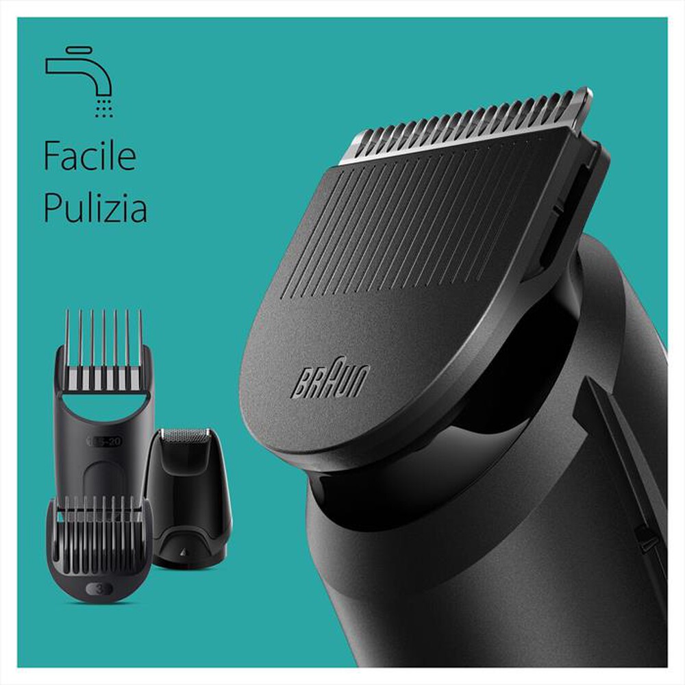 "BRAUN - Regolabarba MGK3410-NERO"