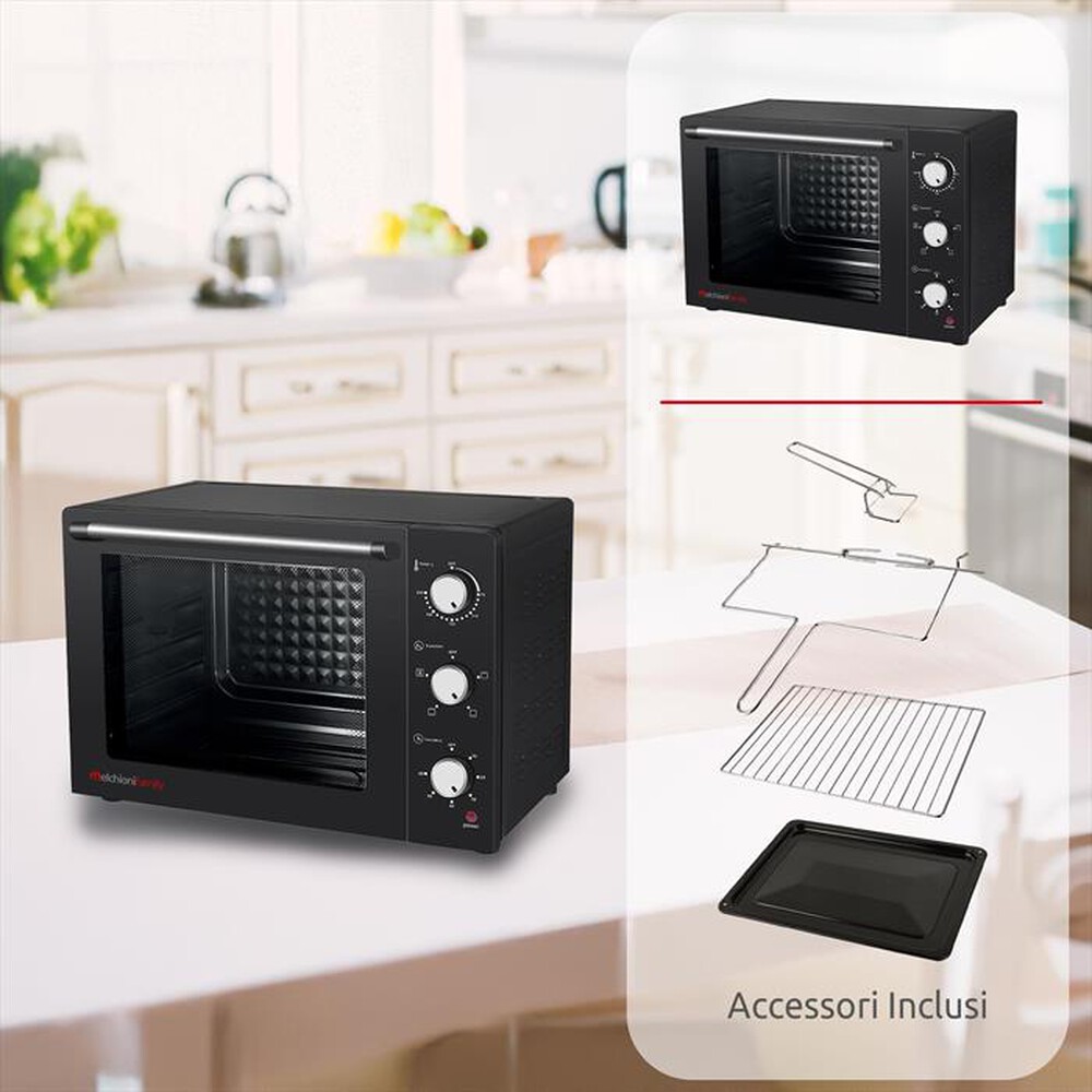 Immagine del prodotto MELCHIONI FAMILY - Fornetto elettrico ENJOY 63-NERO