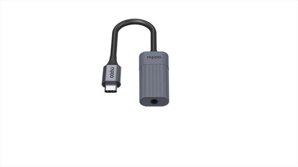 Immagine del prodotto RAPOO - UCA-1012 USB-C to 3.5mm Audio Adapter-Gray