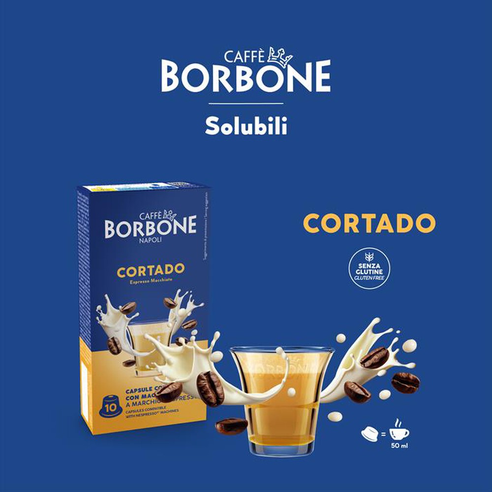 Immagine del prodotto CAFFE BORBONE - ESPRESSO CORTADO - Nespresso 10 Caps-Multicolore