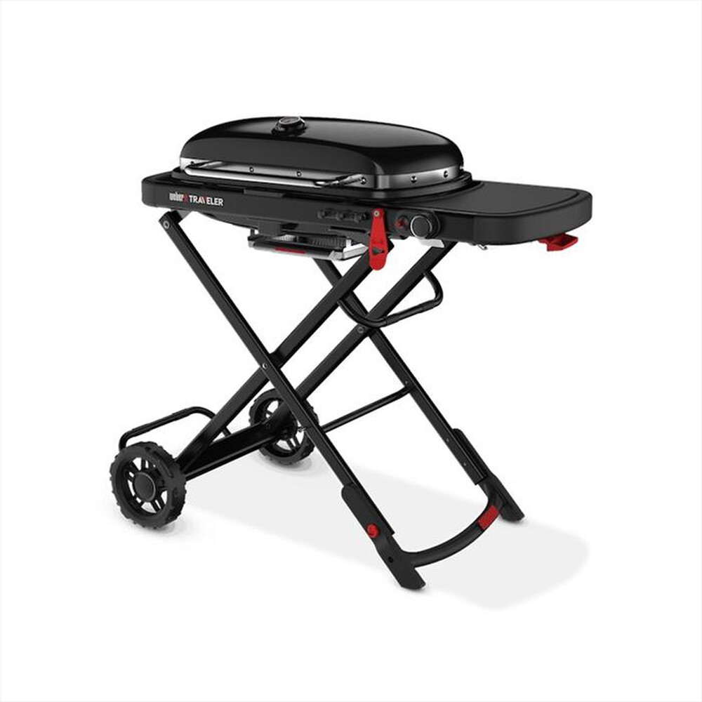 "WEBER - TRAVELER COMPACT - BBQ A GAS-Nero"