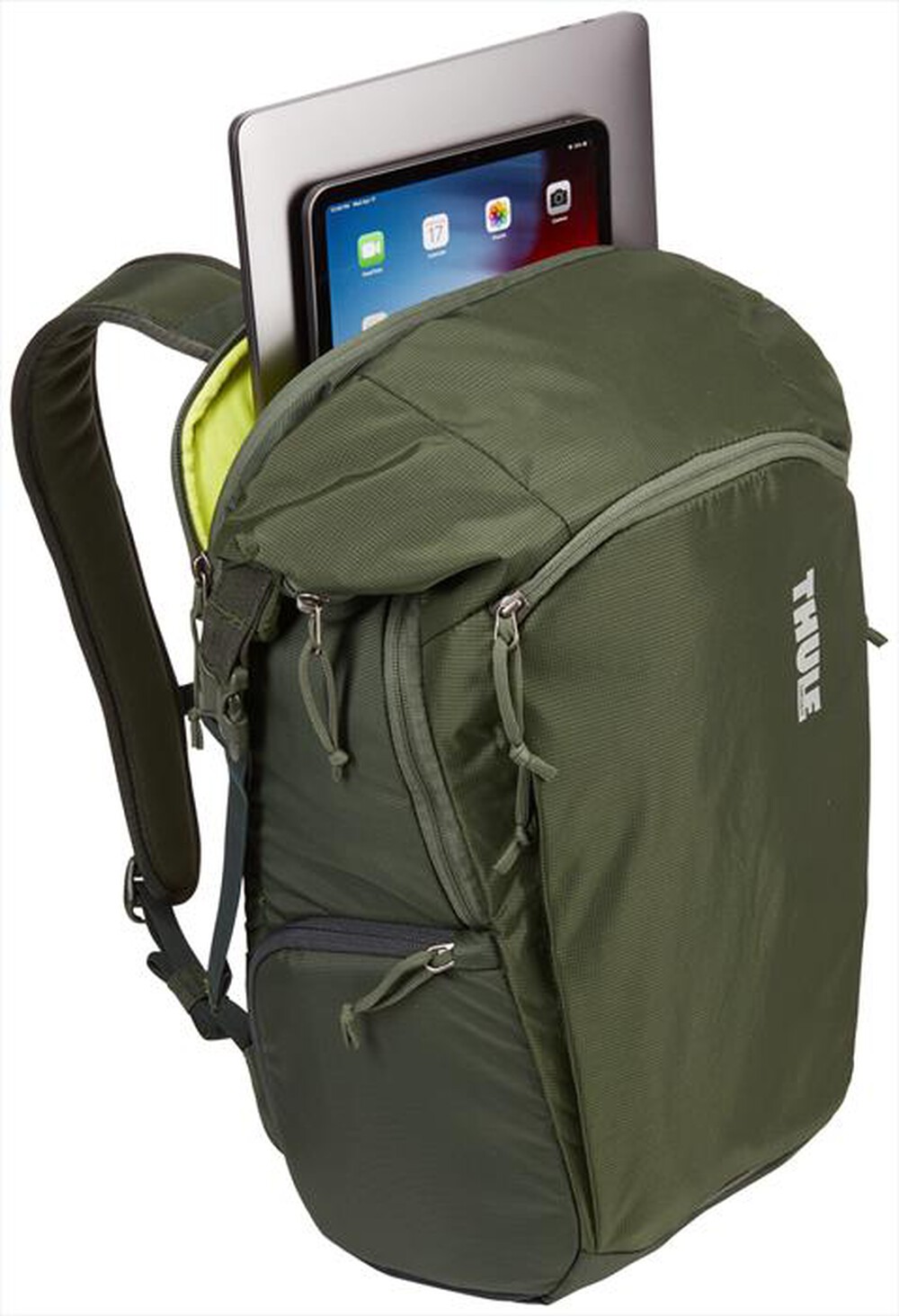 "THULE - TECB125 ENROUTE 25L DSLR BACKPACK-Verde militare"