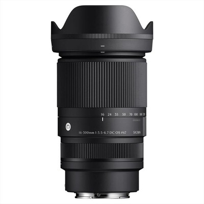 SIGMA - Obiettivo Zoom 16-300/3,5-6,7(C)DC OS SONY E-MOUNT-Nero