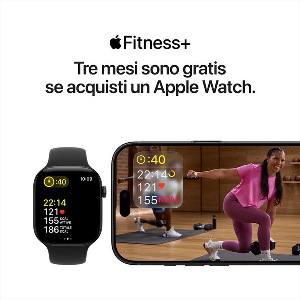Immagine del prodotto APPLE - Watch SE 3 GPS 40mm Alluminio Galassia-Sport Band Sabbia - M/L