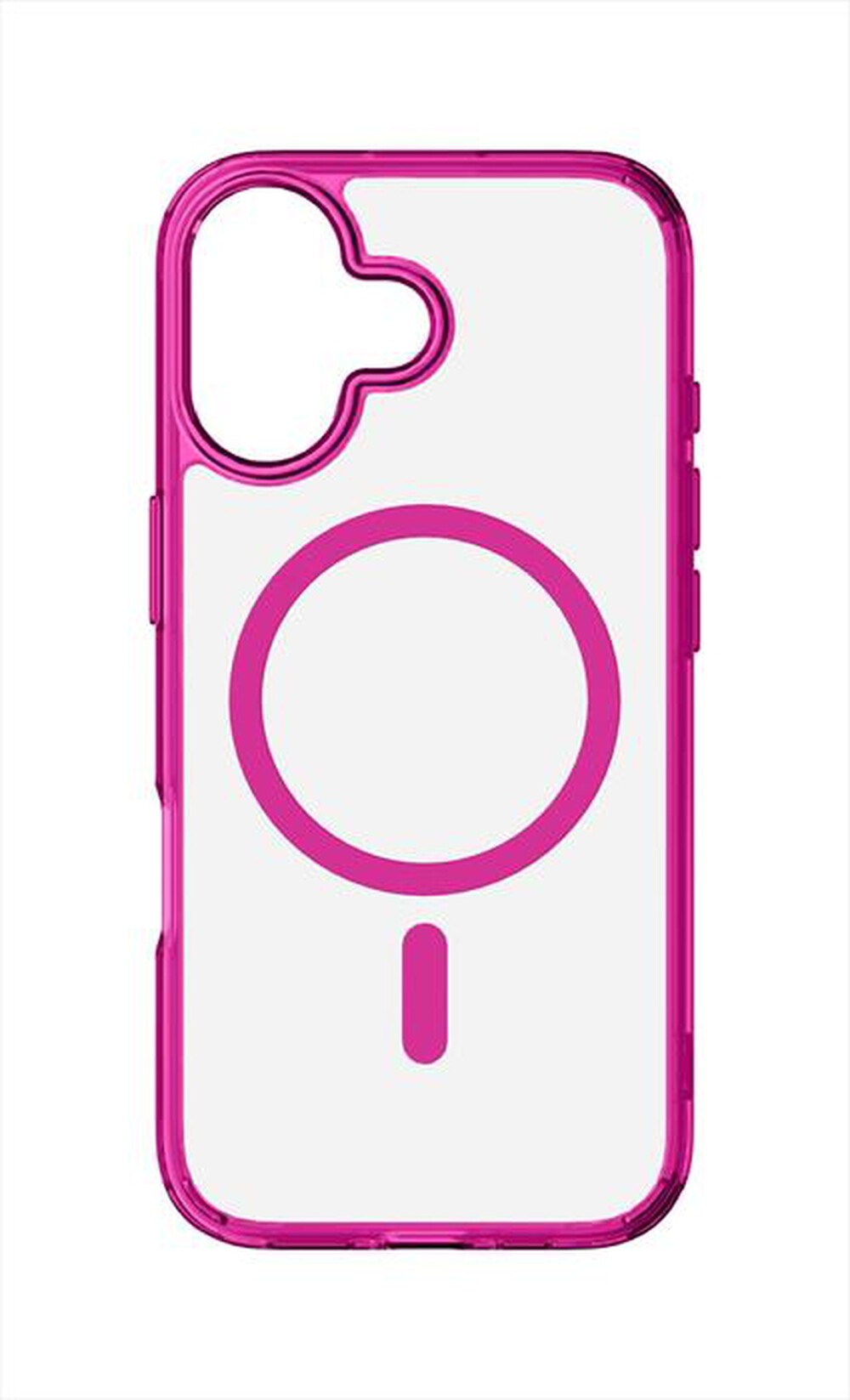 Immagine del prodotto CELLULARLINE - Custodia ICONIC MAG per IPHONE 17-Rosa, Trasparente