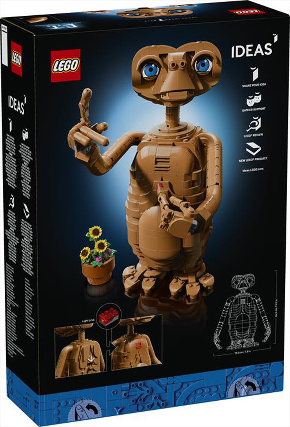Immagine del prodotto LEGO - IDEAS E.T. the Extra-Terrestrial - 21370