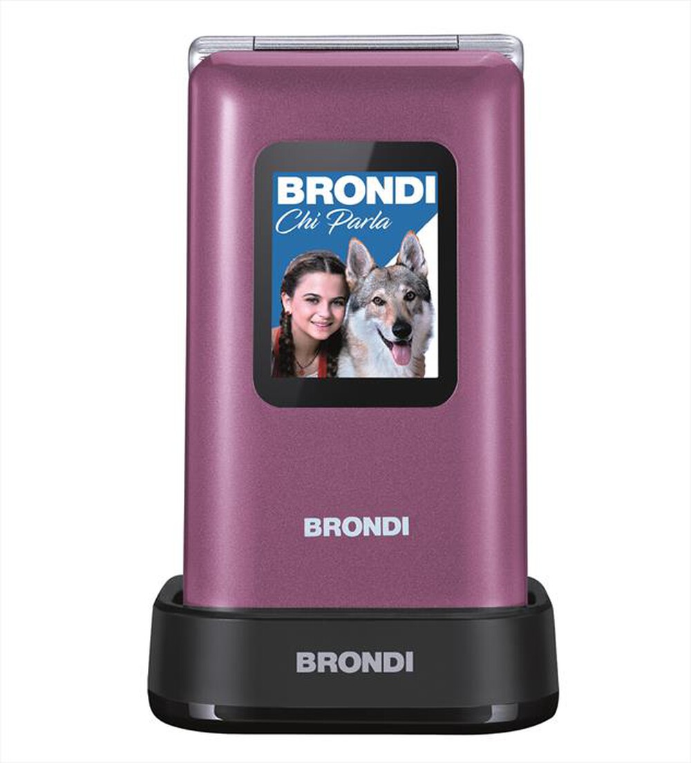 "BRONDI - Cellulare per anziani AMICO PREZIOSO-VIOLET"