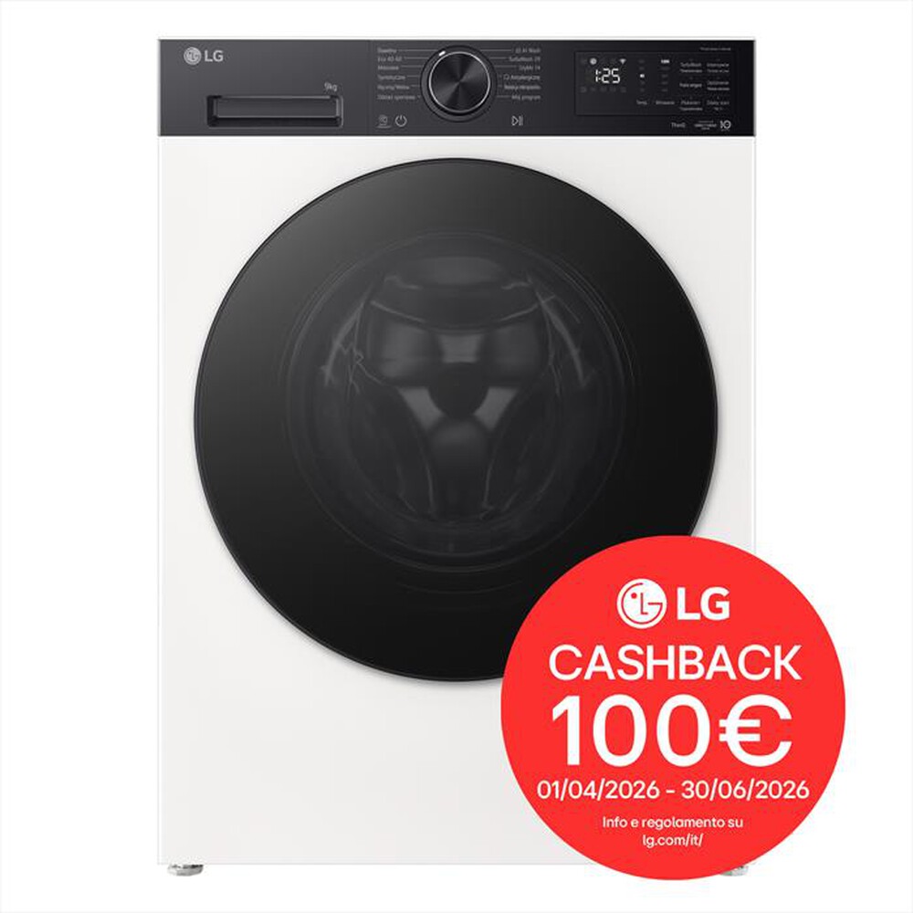 Immagine del prodotto LG - Lavatrice F2NX50S9THB 9Kg Classe A-Bianco